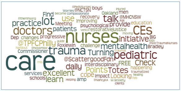 trauma-informed word cloud