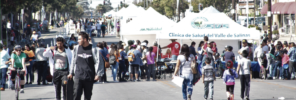 Ciclovia in East Salinas, California