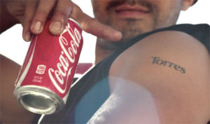 A screenshot from Coca-Cola's "Orgulloso de Ser" campaign commercial. 