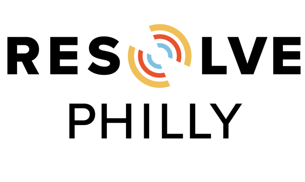 resolve philly text logo